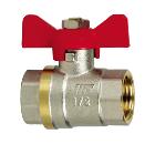 Изображение товара Кран шаровый усиленный JIF ИС.080152 3/4 для воды трубопроводов