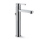 Изображение товара Смеситель NEWFORM 65813.05.013 ergo с высоким изливом для раковины латунь белая вставка