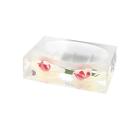 Мыльница пластиковая VERRAN White Orchid 880-21, прозрачная