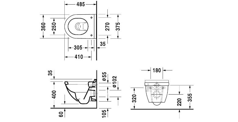 ������ DURAVIT STARCK3 222709