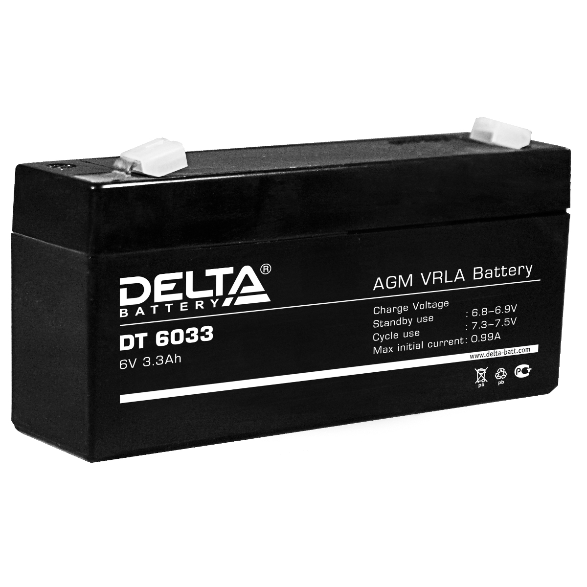 Аккумулятор для ИБП DELTA DT 6033 купить в Мурманске по доступной цене:  характеристики и фото