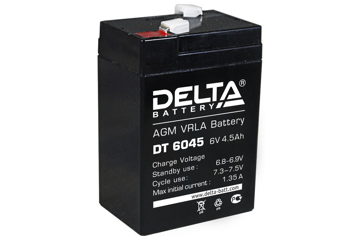 Аккумулятор для ИБП DELTA DT 6045 купить в Уфе по доступной цене:  характеристики и фото