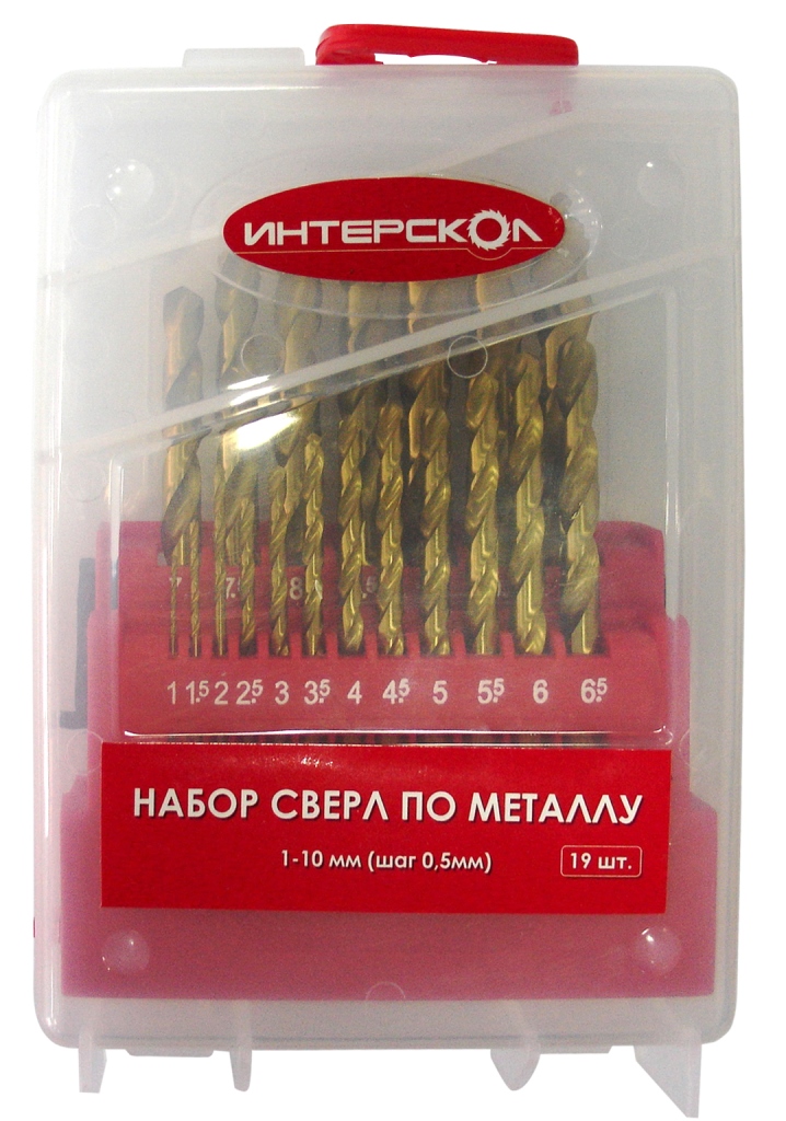

Набор сверл ИНТЕРСКОЛ 2039300500000