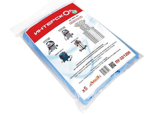 Изображение товара Мешок ИНТЕРСКОЛ 2802004 синтетический 5шт для пылесосов