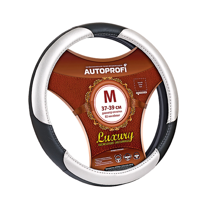 Оплетка Autoprofi Ap-1010 bk/silver (m) оплетка autoprofi ap 1010 bk bl m