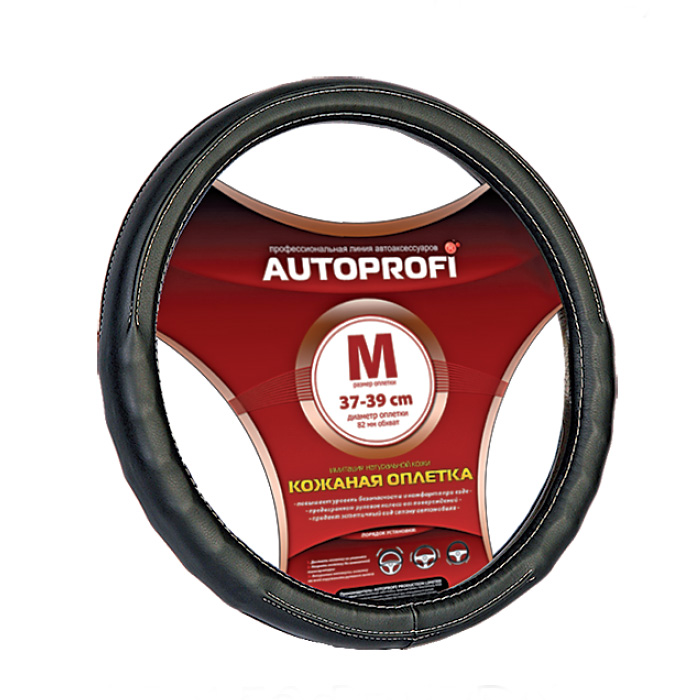 Оплетка Autoprofi Ap-130 bk (m) оплетка autoprofi sam 100 bk bl m