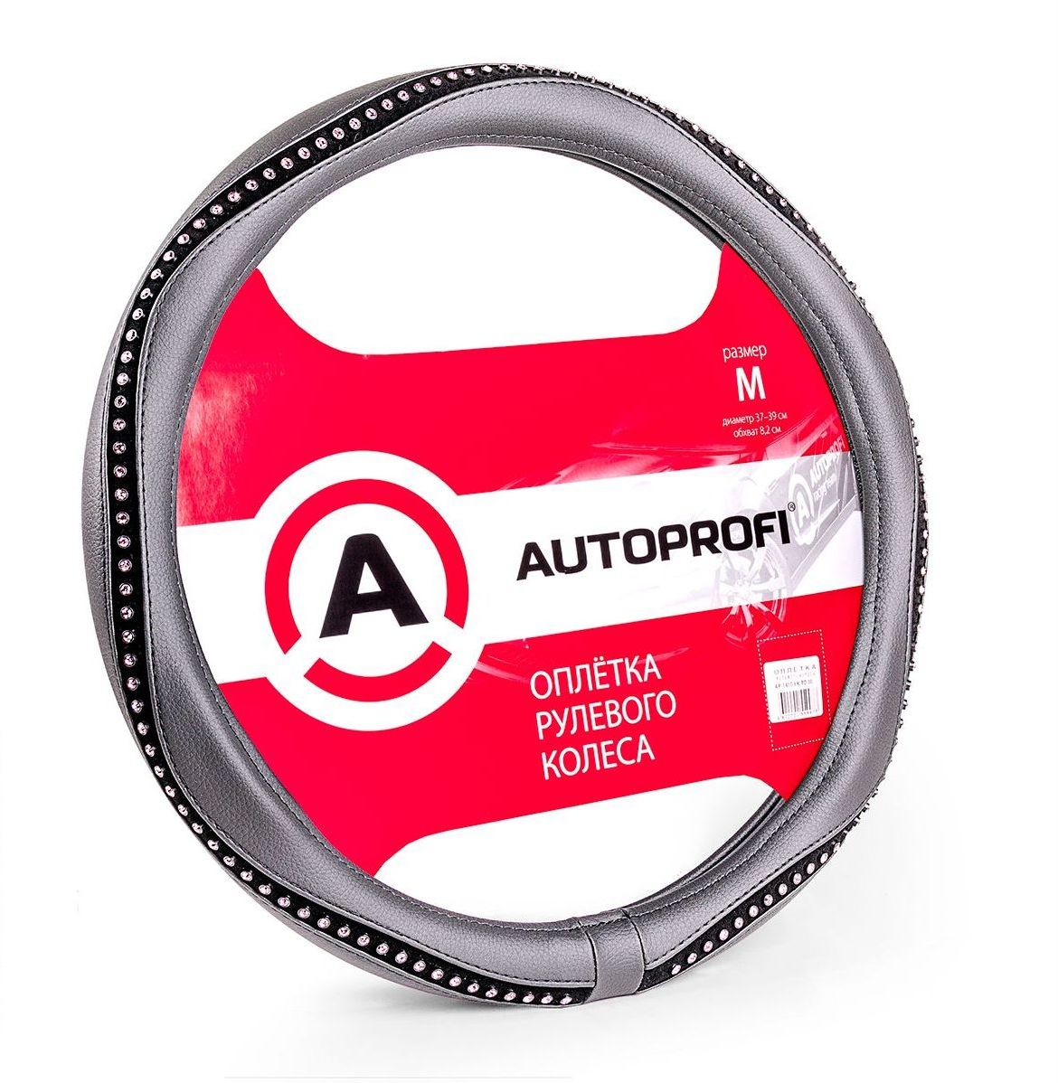 

Оплетка Autoprofi Ap-1414 bk/pink (m)