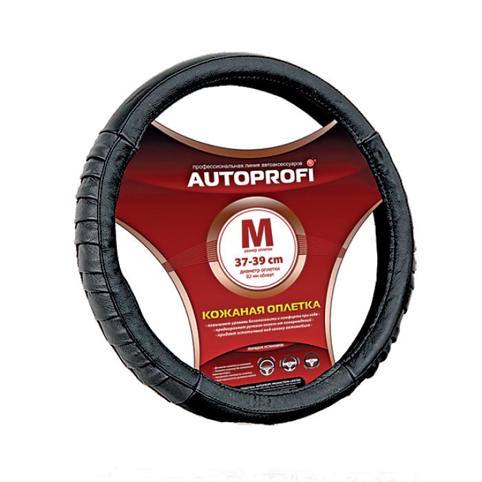 Оплетка Autoprofi Ap-470 bk (m) оплетка autoprofi sam 100 bk bl m