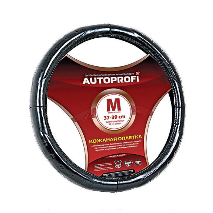 Оплетка Autoprofi Ap-850 bk (m) оплетка autoprofi ap 300 d be m