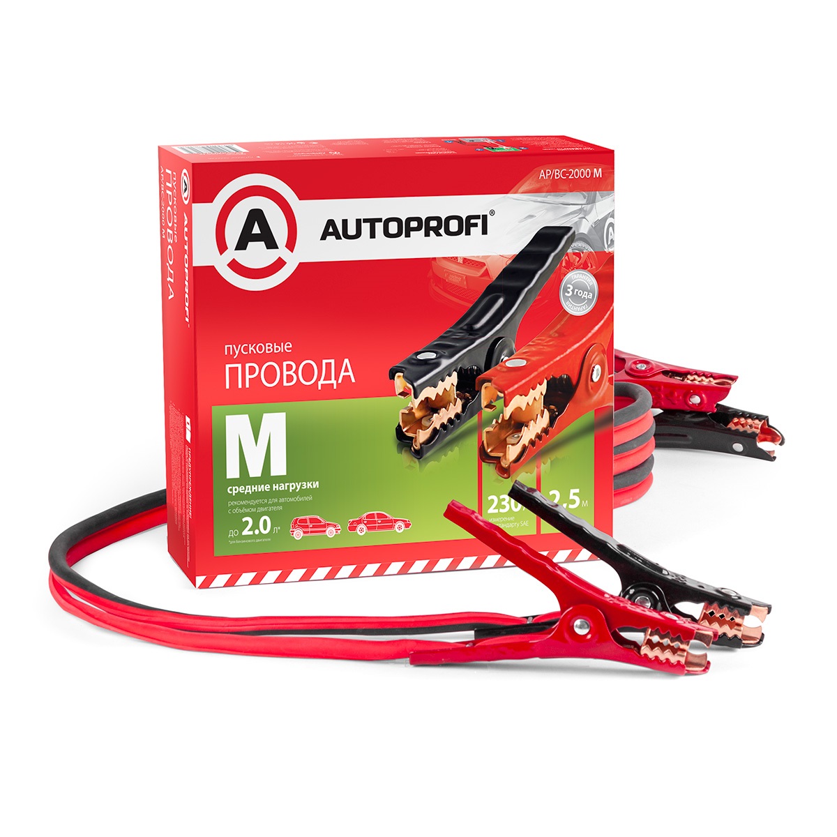 

Провода прикуривания Autoprofi Ap/bc - 2000 m, Ap/bc - 2000 m