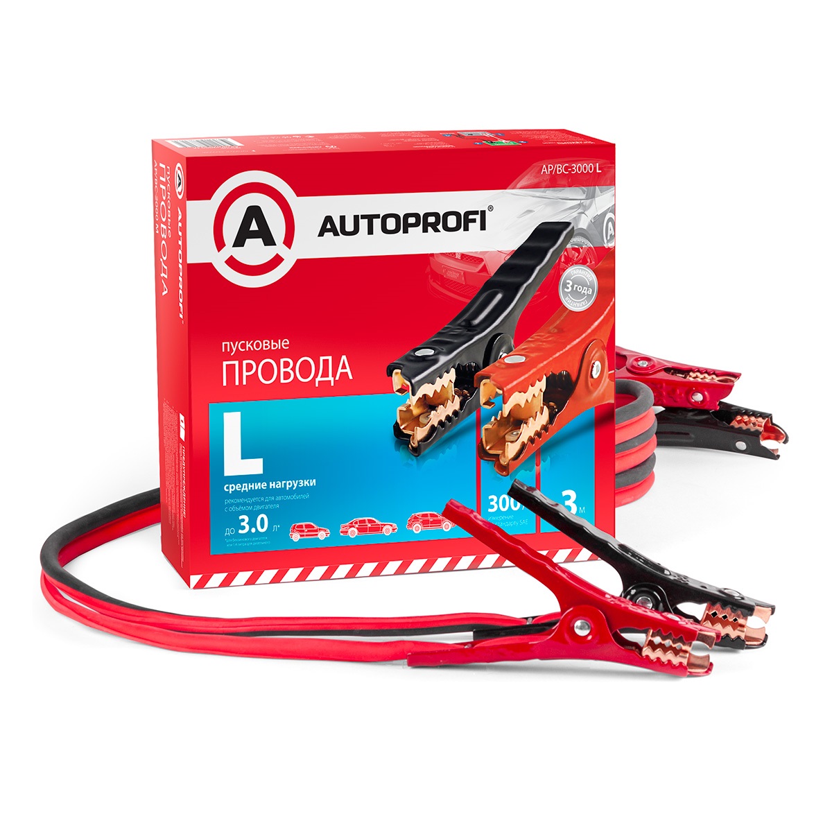 

Провода прикуривания Autoprofi Ap/bc - 3000 l, Ap/bc - 3000 l