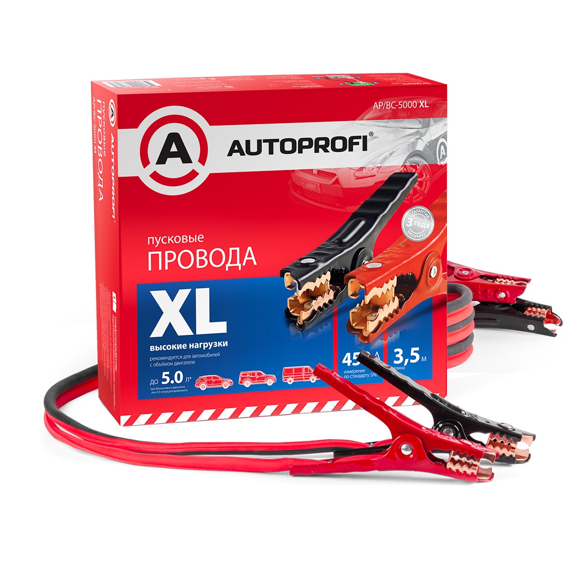 

Провода прикуривания Autoprofi Ap/bc - 5000 xl, Ap/bc - 5000 xl
