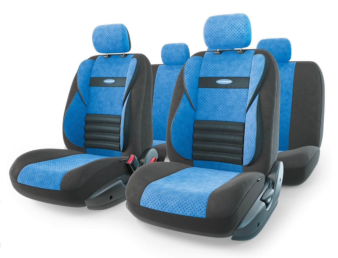 Чехол на сиденье Autoprofi Cmb-1105 bk/bl (М) оплетка autoprofi sam 100 bk bl m