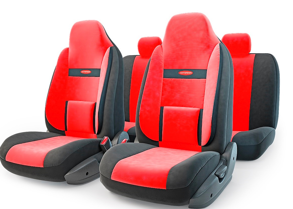 Чехол на сиденье Autoprofi Com-1105h bk/rd (М) чехол на сиденье autoprofi com 1105h bk d gy м