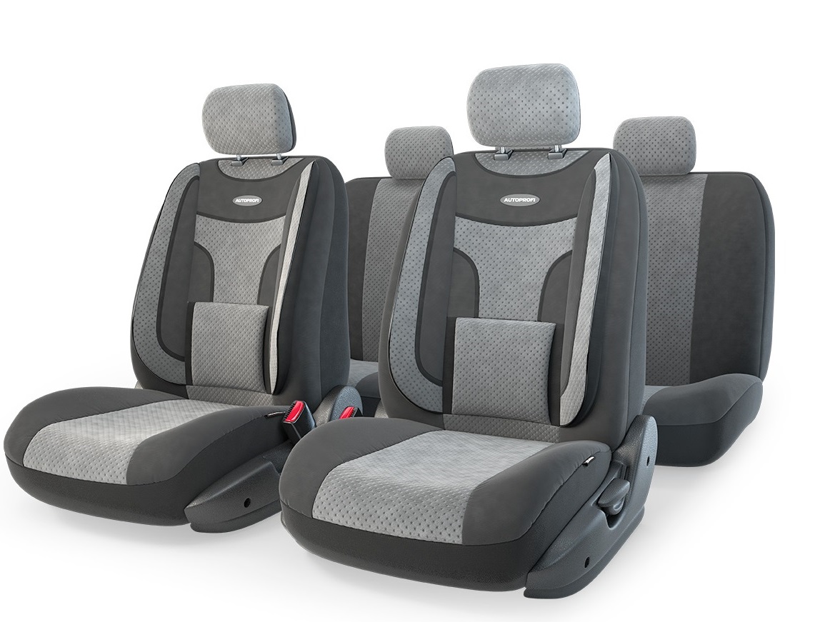 Чехол на сиденье Autoprofi Eco-1105 bk/d.gy (М) чехол на сиденье autoprofi eco 1105 bk rd м