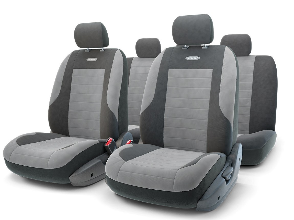 Чехол на сиденье Autoprofi Evo-1105 bk/d.gy (М) чехол на сиденье autoprofi evo 1105 bk rd м