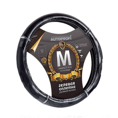 Оплетка Autoprofi Gl-1025 bk.wood (m) autoprofi