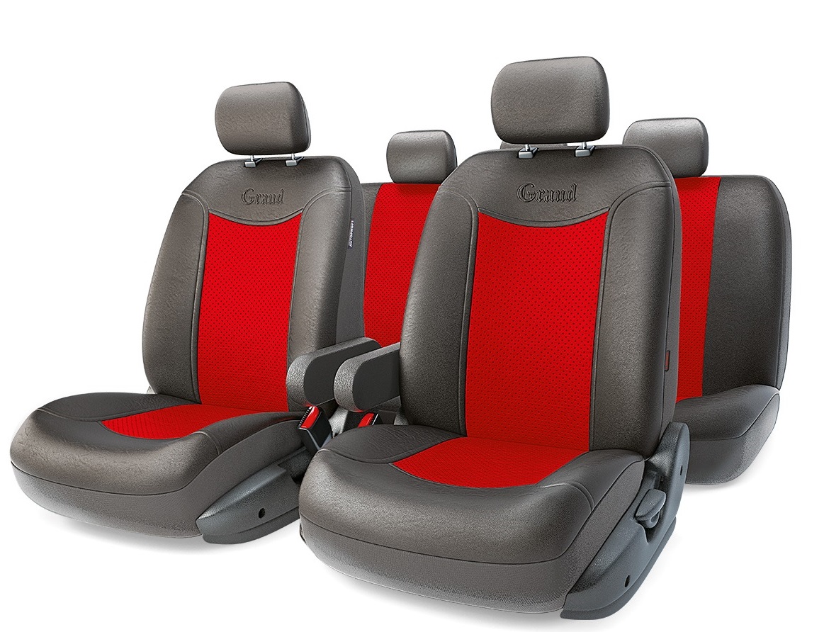 

Чехол на сиденье Autoprofi Gnd-1305gf bk/rd, Gnd-1305gf bk/rd