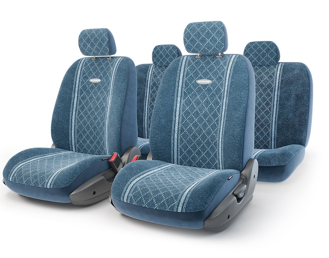 

Чехол на сиденье Autoprofi Gob-1105 bl/romb (m, Синий/в синий ромб, Gob-1105 bl/romb (m)