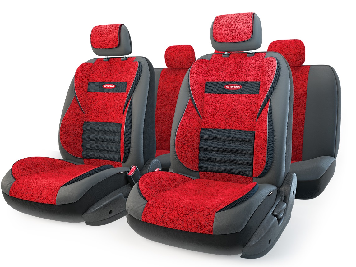 Чехол на сиденье Autoprofi Mlt-1105gv bk/rd (m) чехол на сиденье autoprofi eco 1105 bk rd м