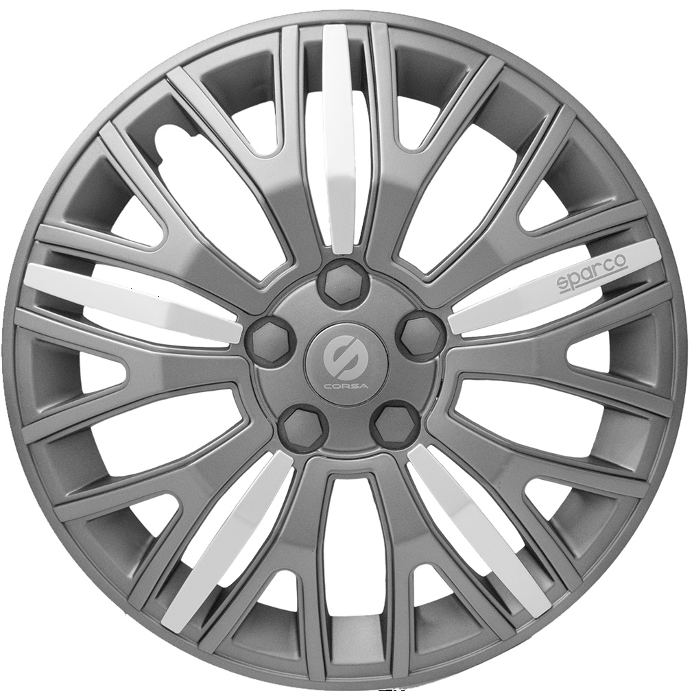 Колпаки на колёса Sparco Spc/wc-1350x gy/gy/silver (13) колпаки на колёса autoprofi wc 1110 silver 13