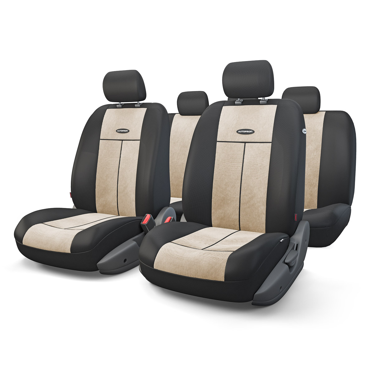 

Чехол на сиденье Autoprofi Tt-902v bk/l.be, Черный/светло-бежевый, Tt-902v bk/l.be