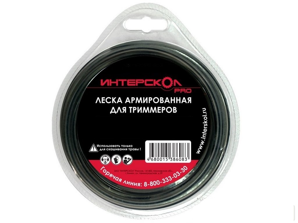 

Леска для триммеров ИНТЕРСКОЛ 1700.001