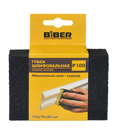 

Губка шлифовальная Biber 149934