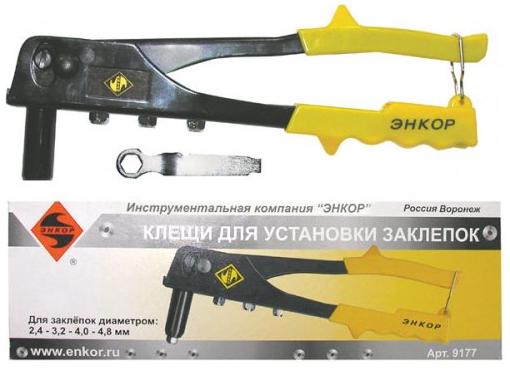 Изображение товара Заклепочник ЭНКОР 9177