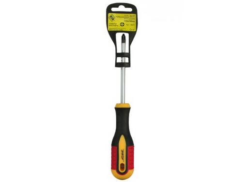 Изображение товара Отвертка ЭНКОР 19685 PZ2x100мм с трехкомпонентной рукояткой высокопрочная