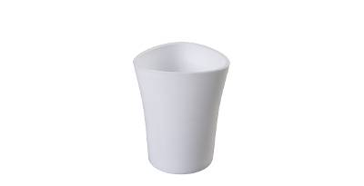Настольный стакан VANSTORE Wiki white 355-01 пластик, белый