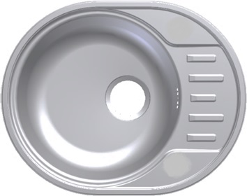 

Мойка кухонная Franke Pxn611-57, Сталь матовая, Pxn611-57