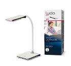 Лампа настольная ЛЮЧИЯ L490 Pegas белая