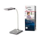 Лампа настольная ЛЮЧИЯ L490 Pegas серебро