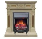 Электрокамин REAL FLAME Corsica WT + очаг Fobos lux BL S
