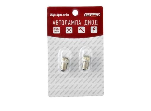 Изображение товара Автолампа SKYWAY S08201234 светодиод белая для габаритов номера и заднего хода