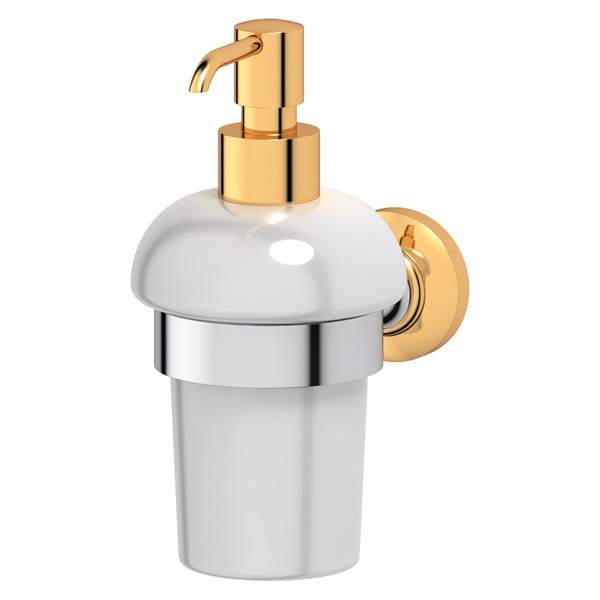 

Дозатор для жидкого мыла 3sc Stilmar (chrome/gold) sti 105, Stilmar (chrome/gold) sti 105