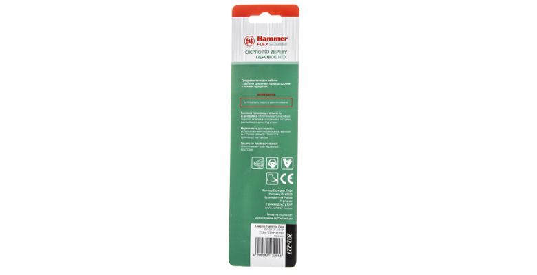 ������ �� ������ HAMMER �25�152�� (DR WD SP 25��*152��)