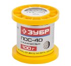 Припой ЗУБР 55451-100-10C
