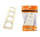 Изображение товара Рамка TDM SQ1815-0135 4 поста из поликарбоната для монтажа