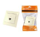 Изображение товара Розетка ТДМ SQ1815-0116 компьютерная RJ45 сл. кость Изображение товара Розетка ТДМ SQ1815-0116 компьютерная RJ45 сл. кость