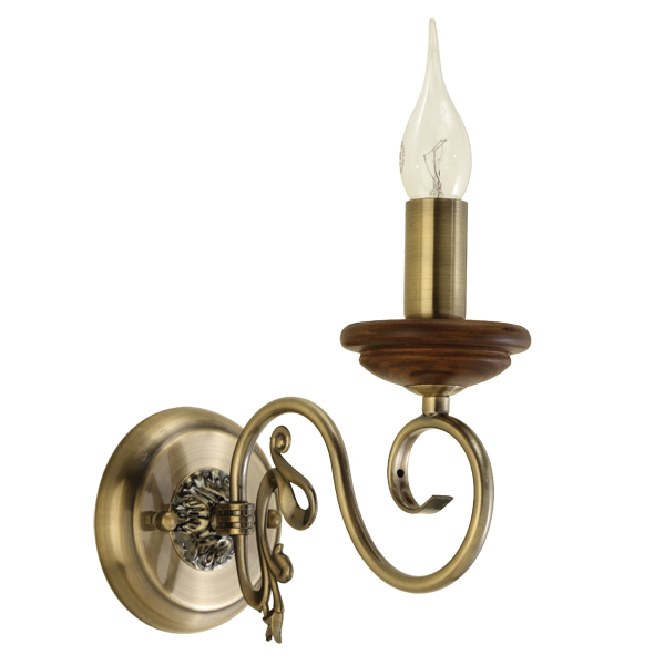 

Бра Natali kovaltseva Luxury wood 11357/1w antique,walnut