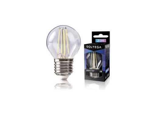 Изображение товара Лампа светодиодная VOLTEGA VG1-G1E27cold4W-F