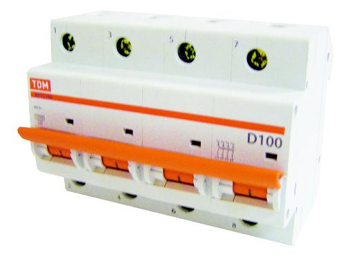 Изображение товара Автомат ТДМ SQ0207-0088 100А 10кА для защиты электрических цепей