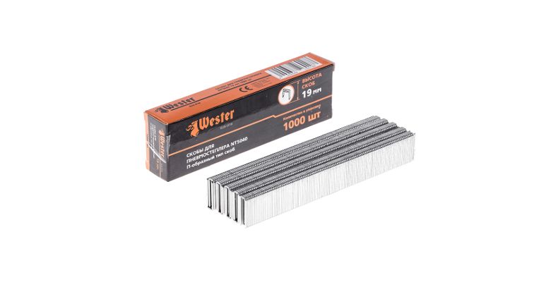 ����� ��� �������� WESTER 826-018 19 ��, ��� 18GA, 1000 ��.