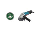 Набор: УШМ  HAMMER USM850C PREMIUM + Диск алм. Hammer Flex 206-159 DB TB PROFF DEEP CUT 125*22мм