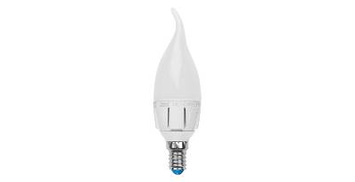   UNIEL LED-CW37-6W/NW/E14/FR ALP01WH 10