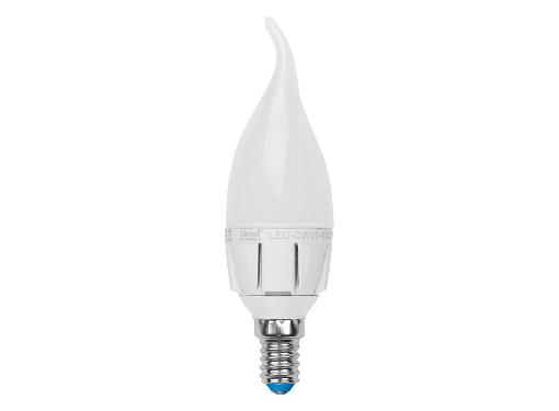   UNIEL LED-CW37-6W/NW/E14/FR ALP01WH 10