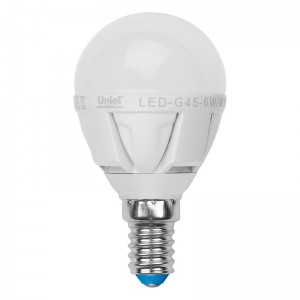 

Лампа светодиодная Volpe Led-g45-6w/nw/e14/fr/s 10шт, Led-g45-6w/nw/e14/fr/s 10шт