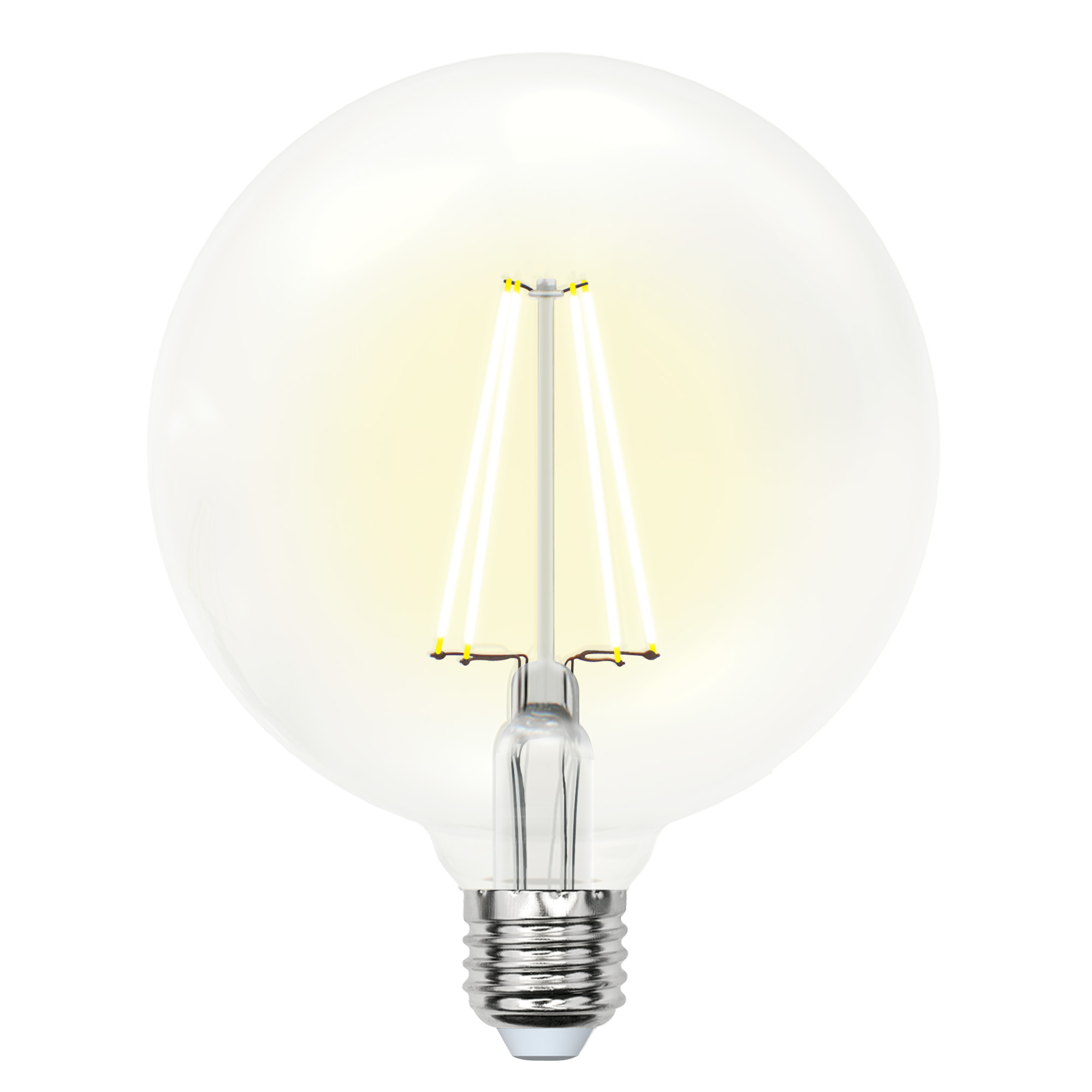 

Лампа светодиодная Uniel Led-g125-10w/ww/e27/cl pls02wh, Led-g125-10w/ww/e27/cl pls02wh